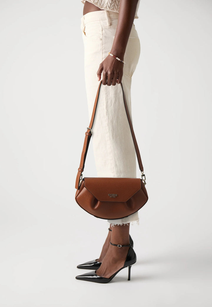 Guess Sac Bandoulière Noelle Girlfriend Sa Cognac