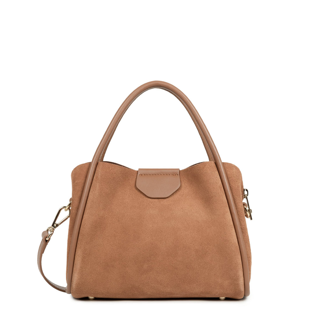 Lancaster Sac à main S Suède Ida 470-100 Moka