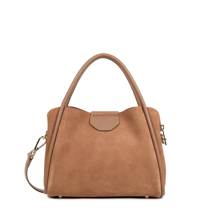 Lancaster Sac à main S Suède Ida 470-100 Moka