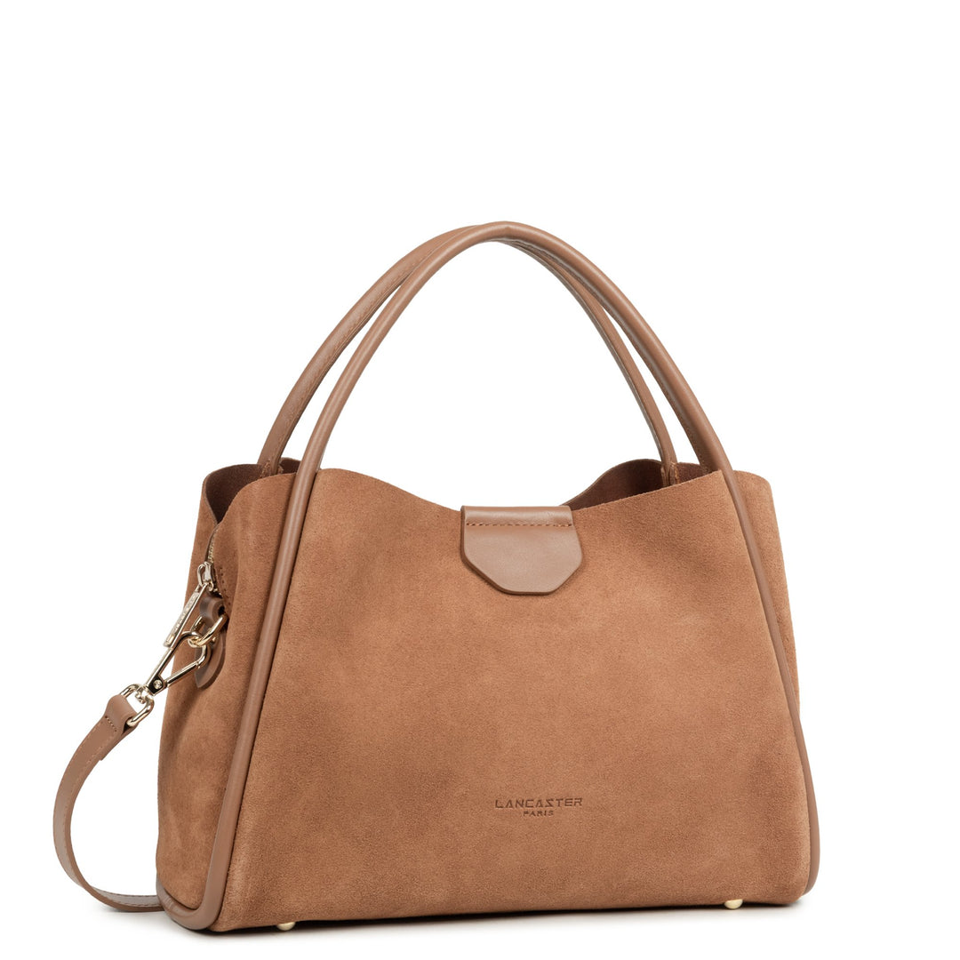 Lancaster Sac à main M Suède Ida 470-101 Moka