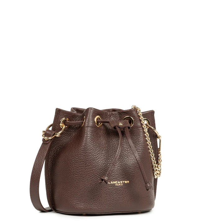 Lancaster Alba Double húzózsinóros vödörtáska - Barna - Arany