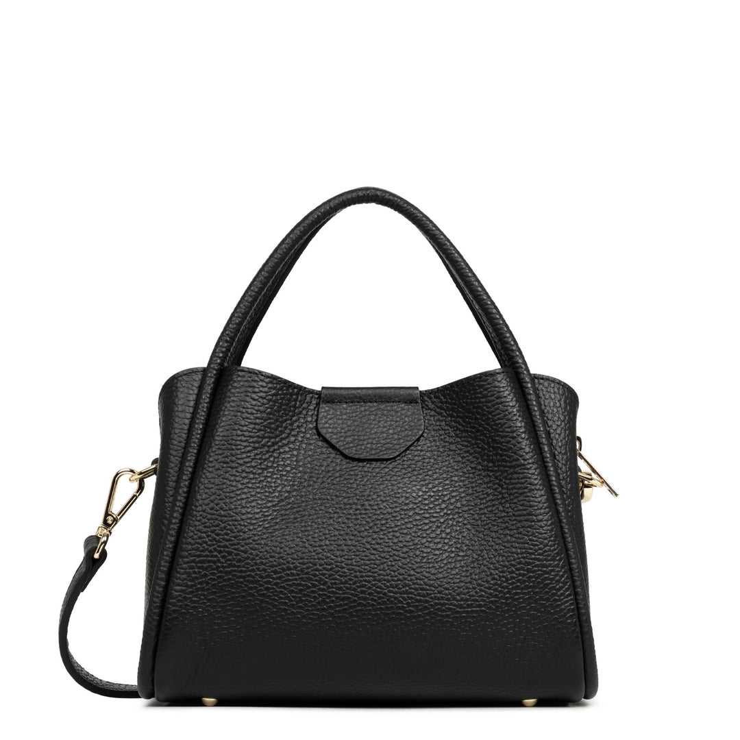 Lancaster Sac à main Aimantée S Ida Double 470-83 Noir - In - Nude