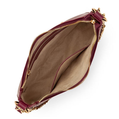 Sac besace Zippé Paris Aimy Lancaster 480-031 Bordeaux