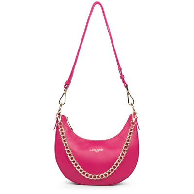 Sac besace Zippé Paris Aimy Lancaster 480-031 Fuxia