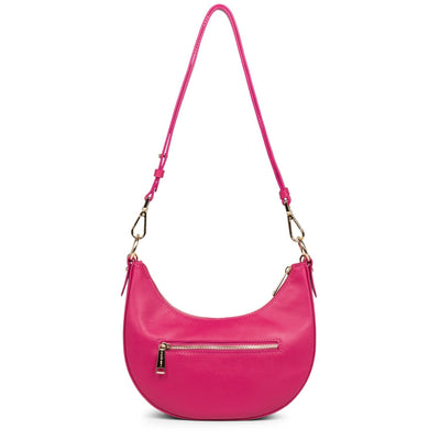 Sac besace Zippé Paris Aimy Lancaster 480-031 Fuxia
