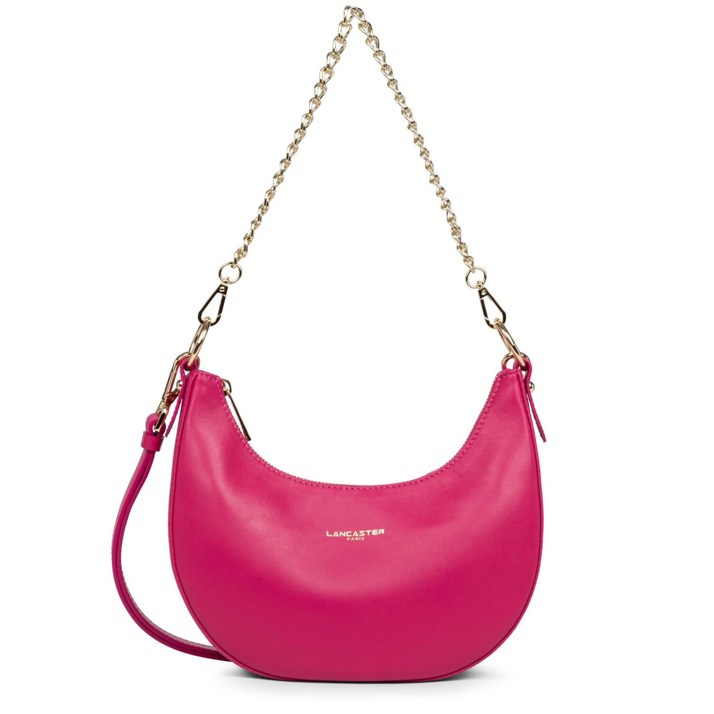 Sac besace Zippé Paris Aimy Lancaster 480-031 Fuxia