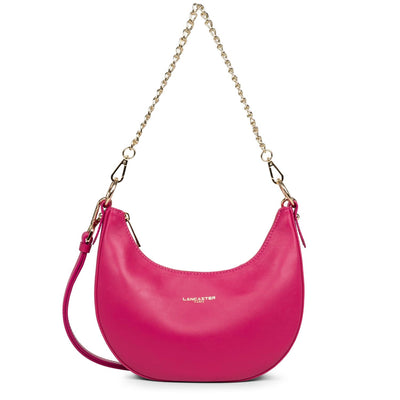 Sac besace Zippé Paris Aimy Lancaster 480-031 Fuxia