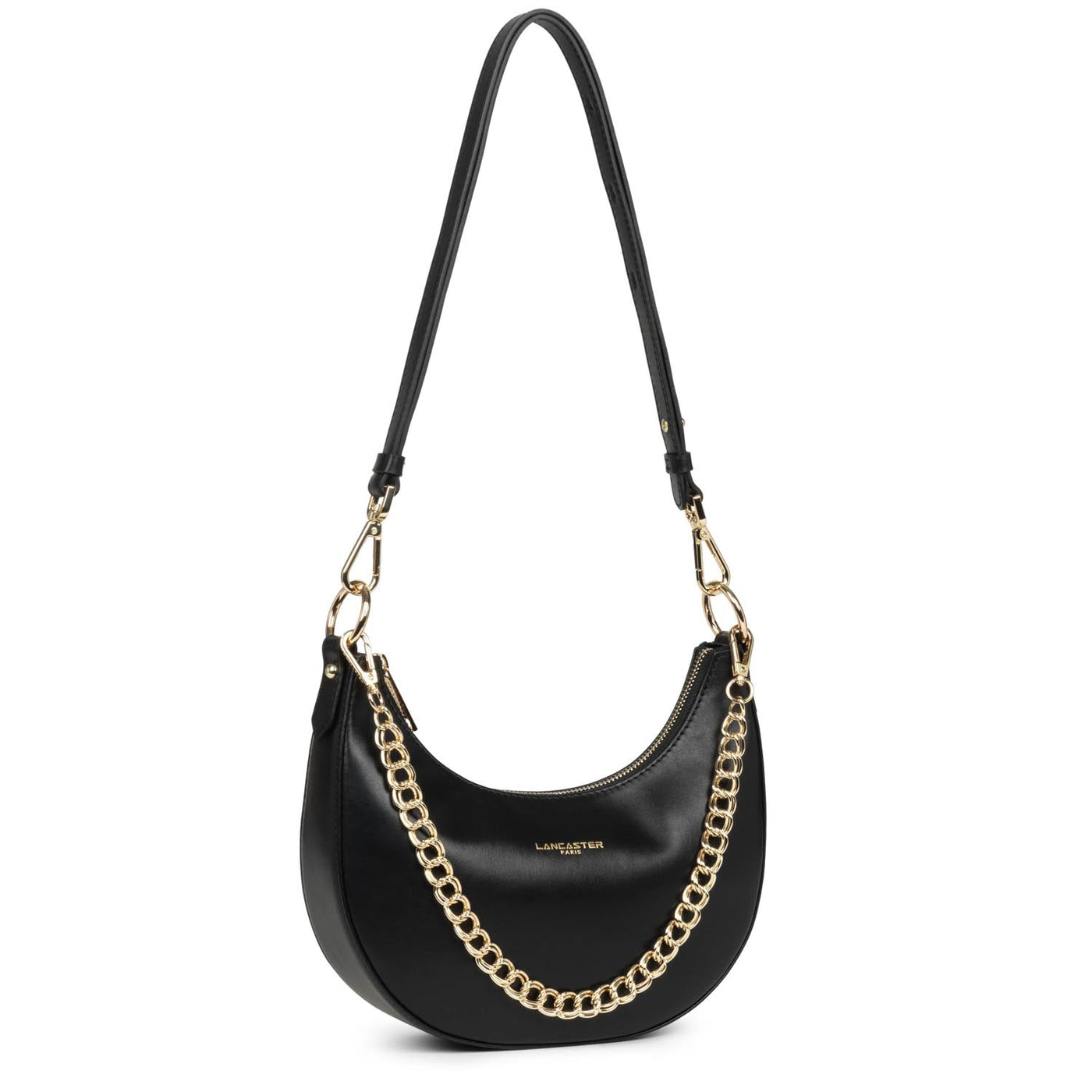 Sac besace Zippé S Paris Aimy Lancaster 480-031 Noir