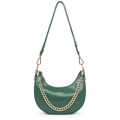 Sac besace Zippé Paris Aimy Lancaster 480-031 Vert foncé