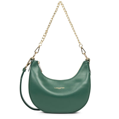 Sac besace Zippé Paris Aimy Lancaster 480-031 Vert foncé