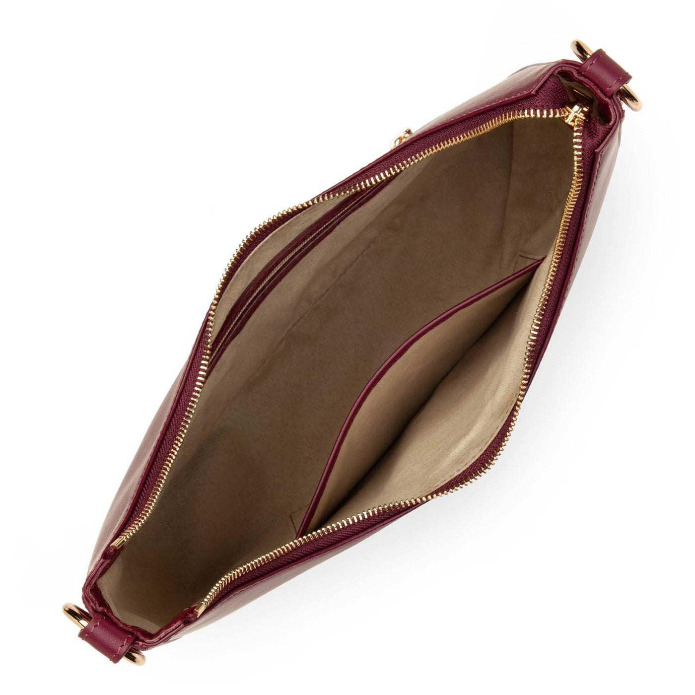 Sac besace Zippé Paris Aimy Lancaster 480-032 Bordeaux