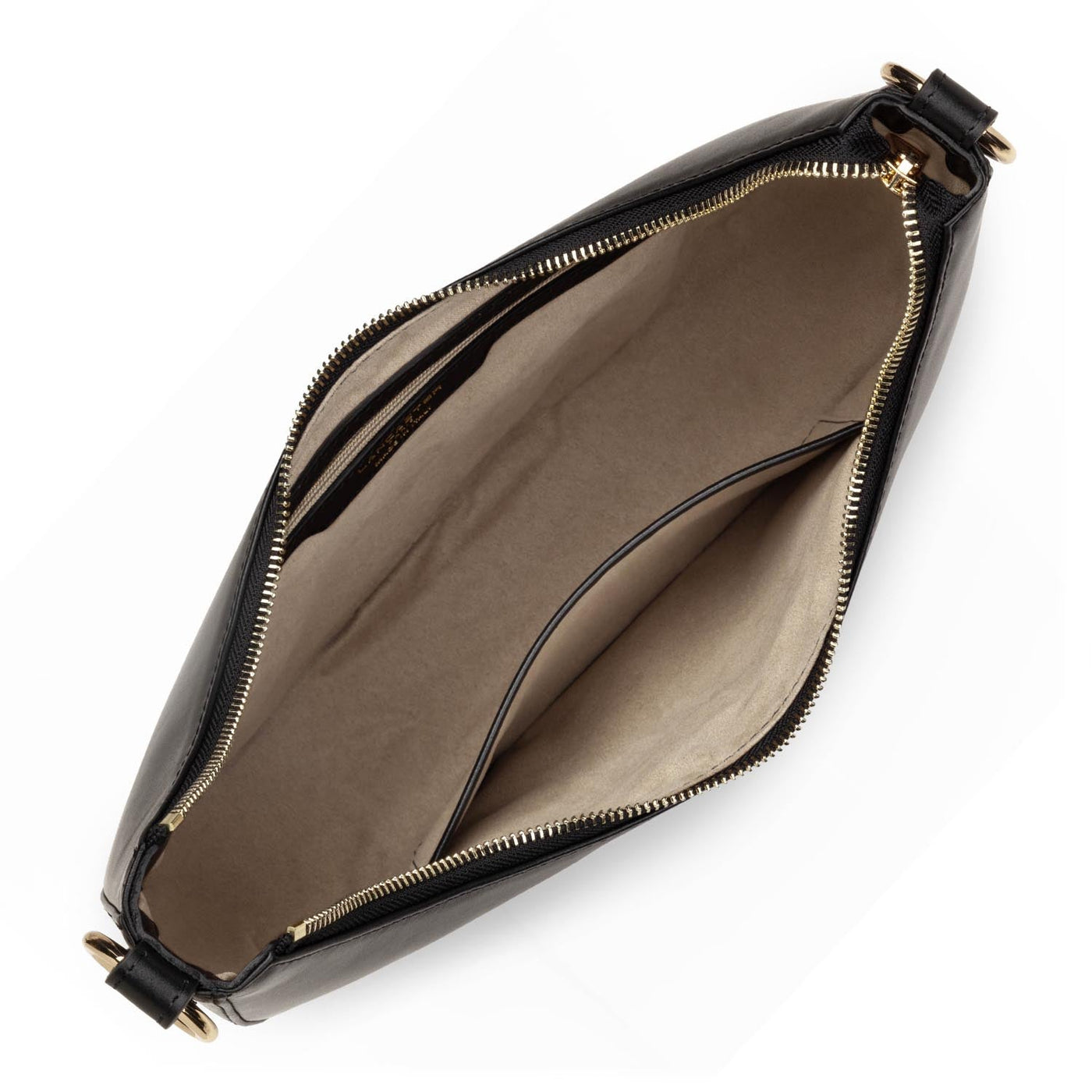 Sac besace Zippé M Paris Aimy Lancaster 480-032 Noir