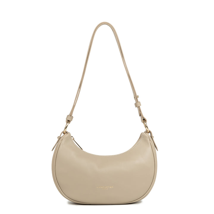 Lancaster Sac besace Zippé S Donna Aria 480-075 Beige Foncé