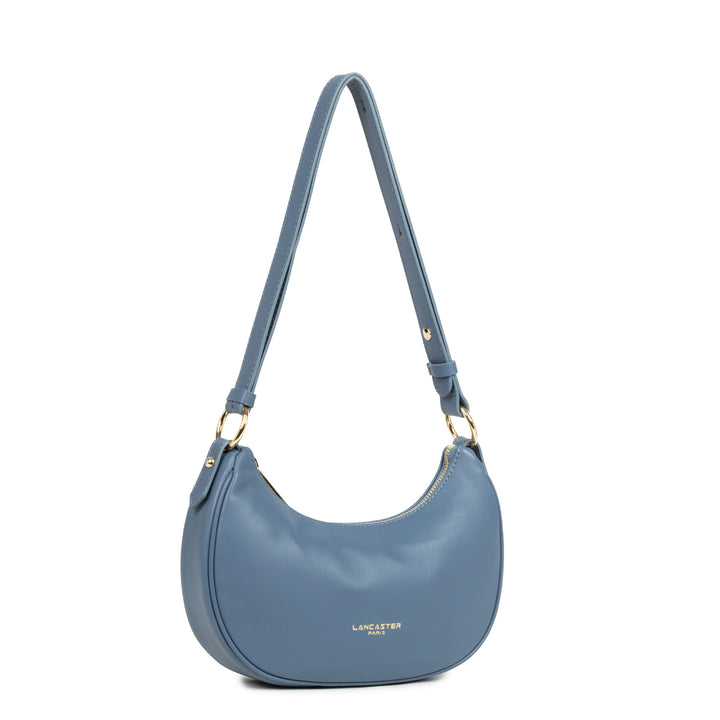 Lancaster Sac besace Zippé S Donna Aria 480-075 Bleu Jeans