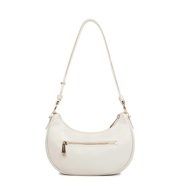 Lancaster Sac besace Zippé S Donna Aria 480-075 Ecru