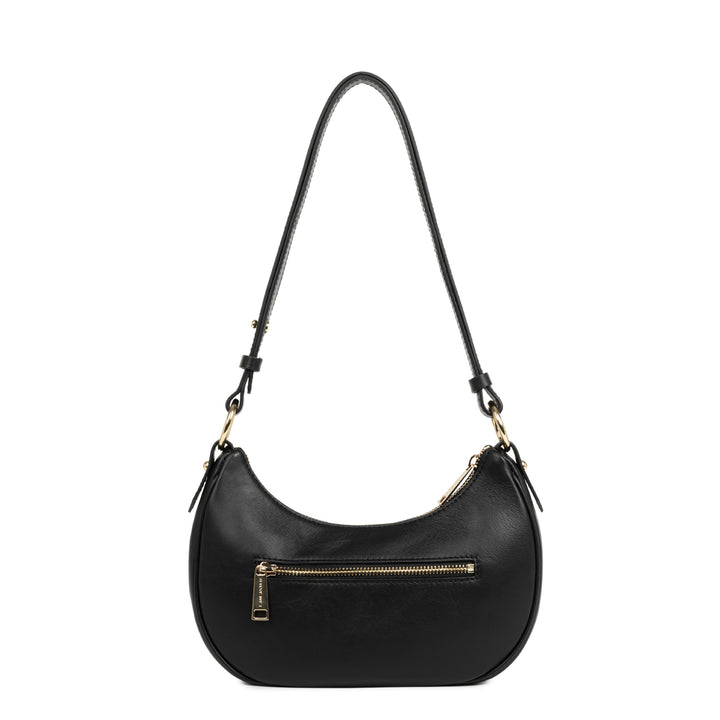 Lancaster Sac besace Zippé S Donna Aria 480-075 Noir