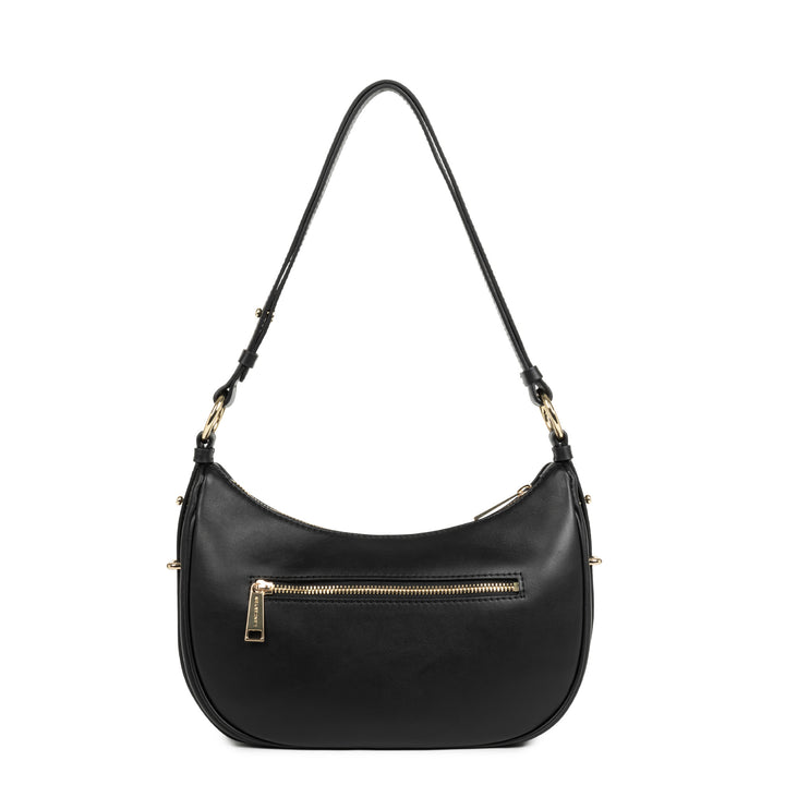 Lancaster Sac besace Zippé M Donna Aria 480-076 Noir