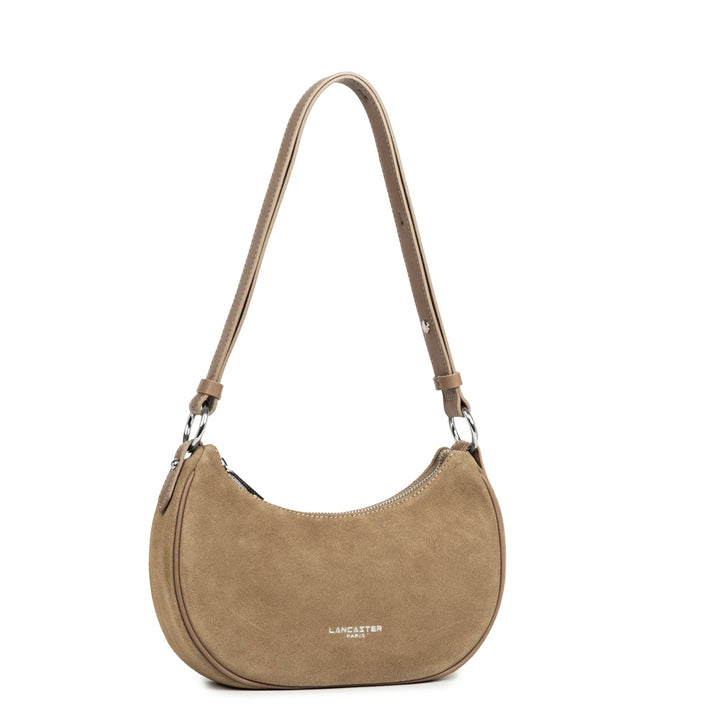 Lancaster Sac besace Zippé S Suède 480-081 Sable