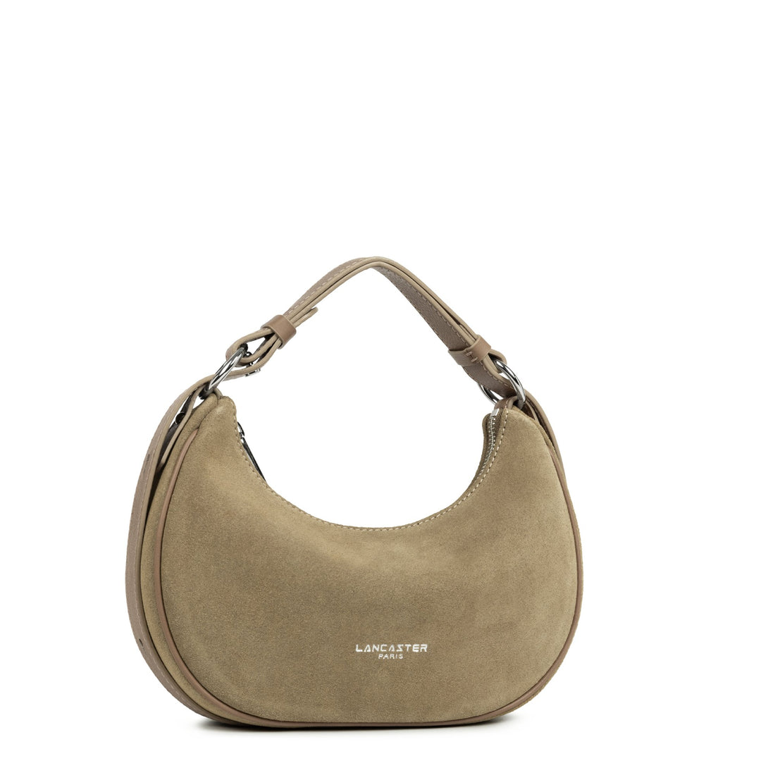 Lancaster Sac besace Zippé S Suède 480-081 Sable