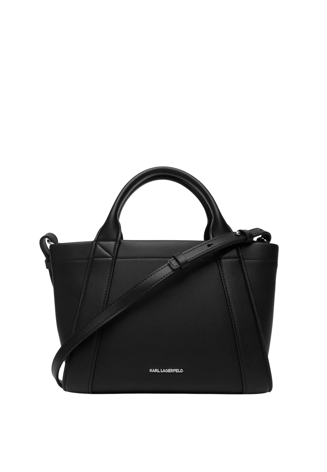 Bolso shopper K/VILLE Karl Lagerfeld B1W30067 Negro/Níquel