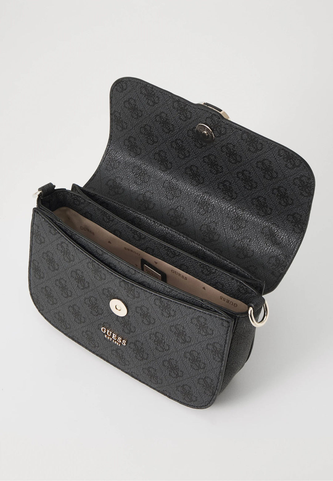 Guess Torba na ramię Nolana S Coal Logo