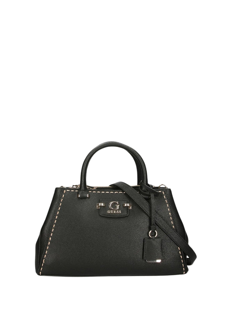 Torba za čez ramo Guess Anadela 3 Comp Satch Črna BG963706