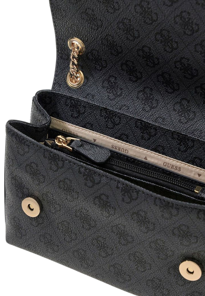 Guess Shoulder Bag Handbag Coal Logo SG783321