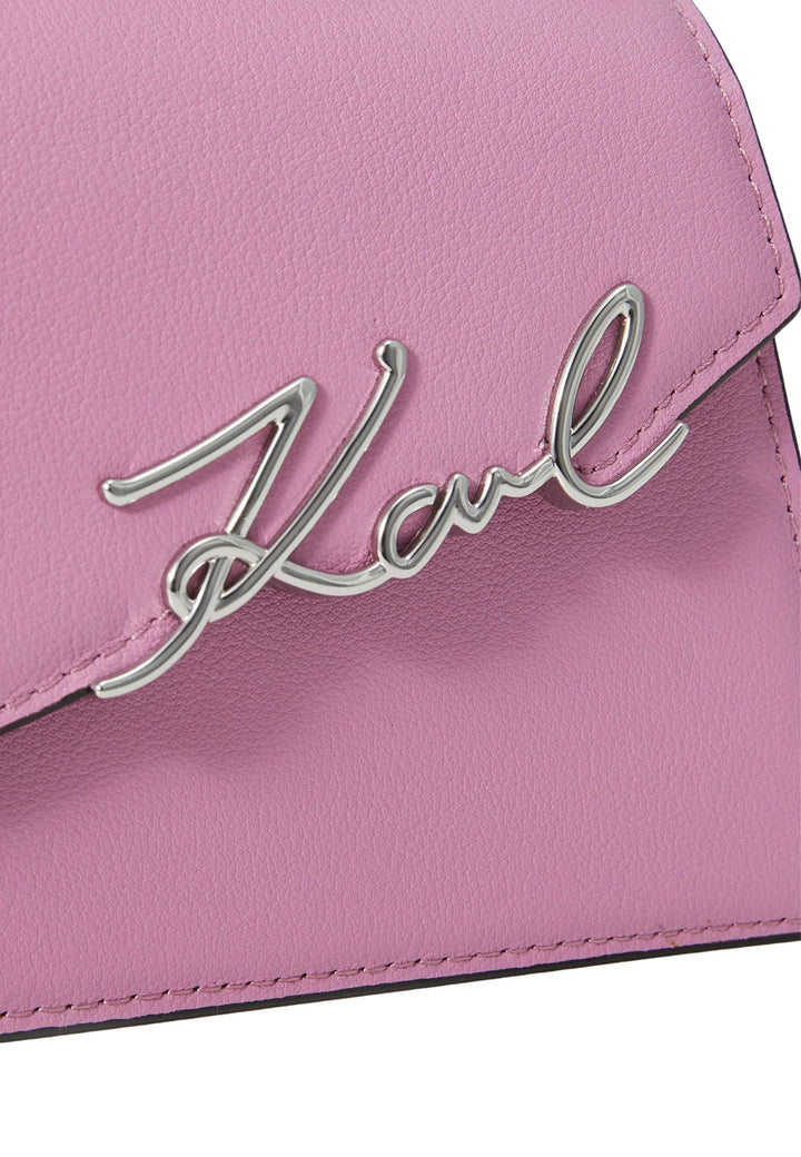 Karl Lagerfeld Essentials A1 SkuldertaskeW30458 Rosa