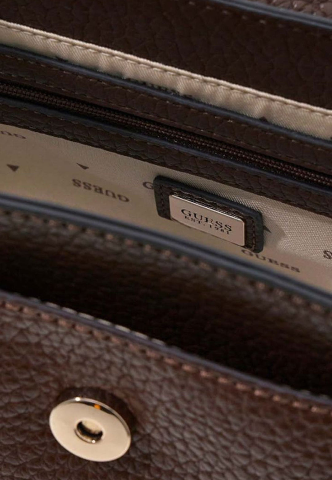 Guess Torebki Silvye Bucket Espresso BG950119