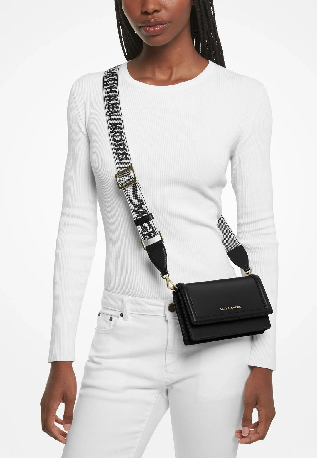 Michael Kors Sac Bandoulière Jet Set Noir