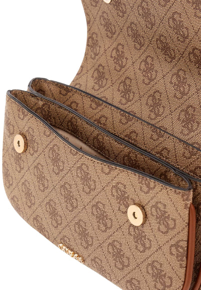 Guess Bolso Bandolera Handbag Latte Logo SG799379