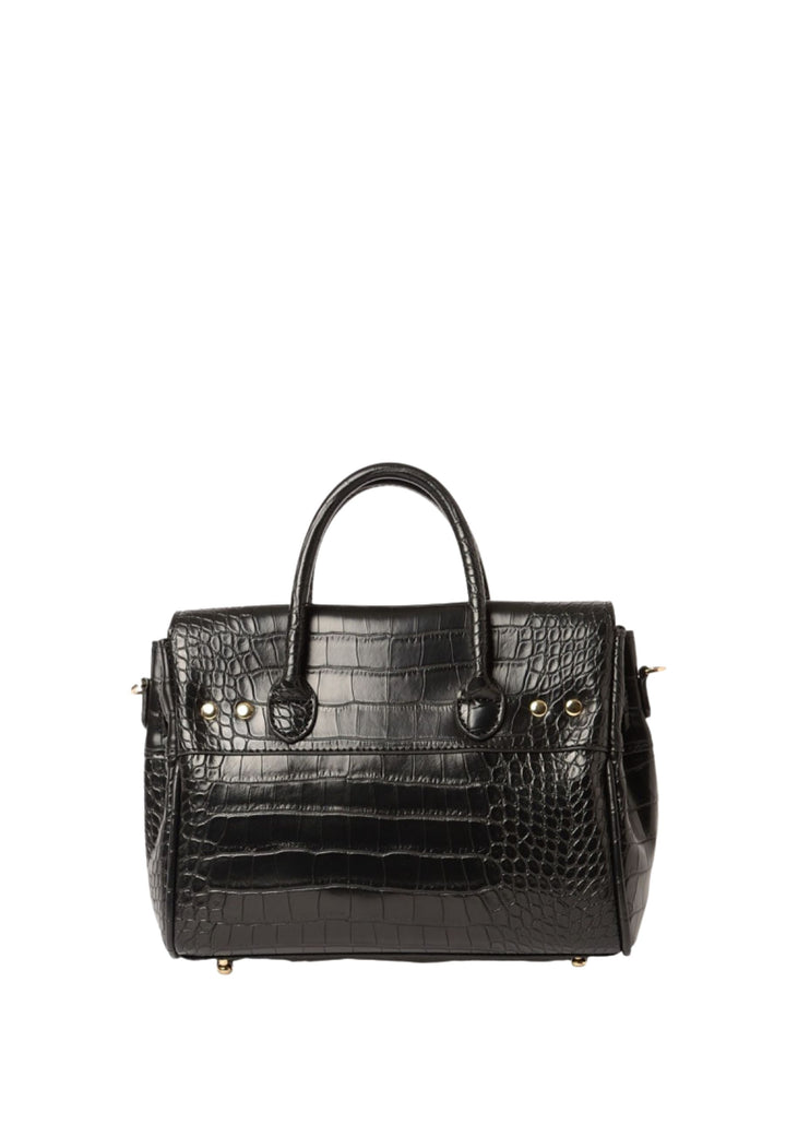 Mac Douglas Bolsos De Mano Mini Pyla Mery Croco Negro