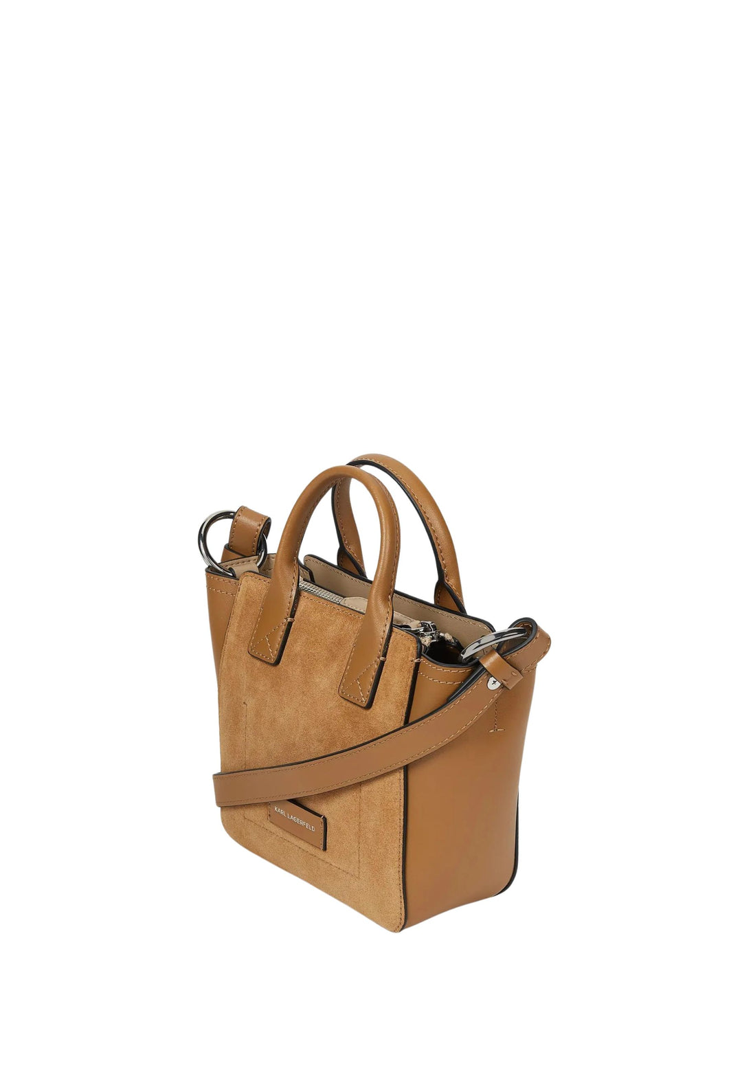 Karl Lagerfeld Cabas Mini Daim Caramel