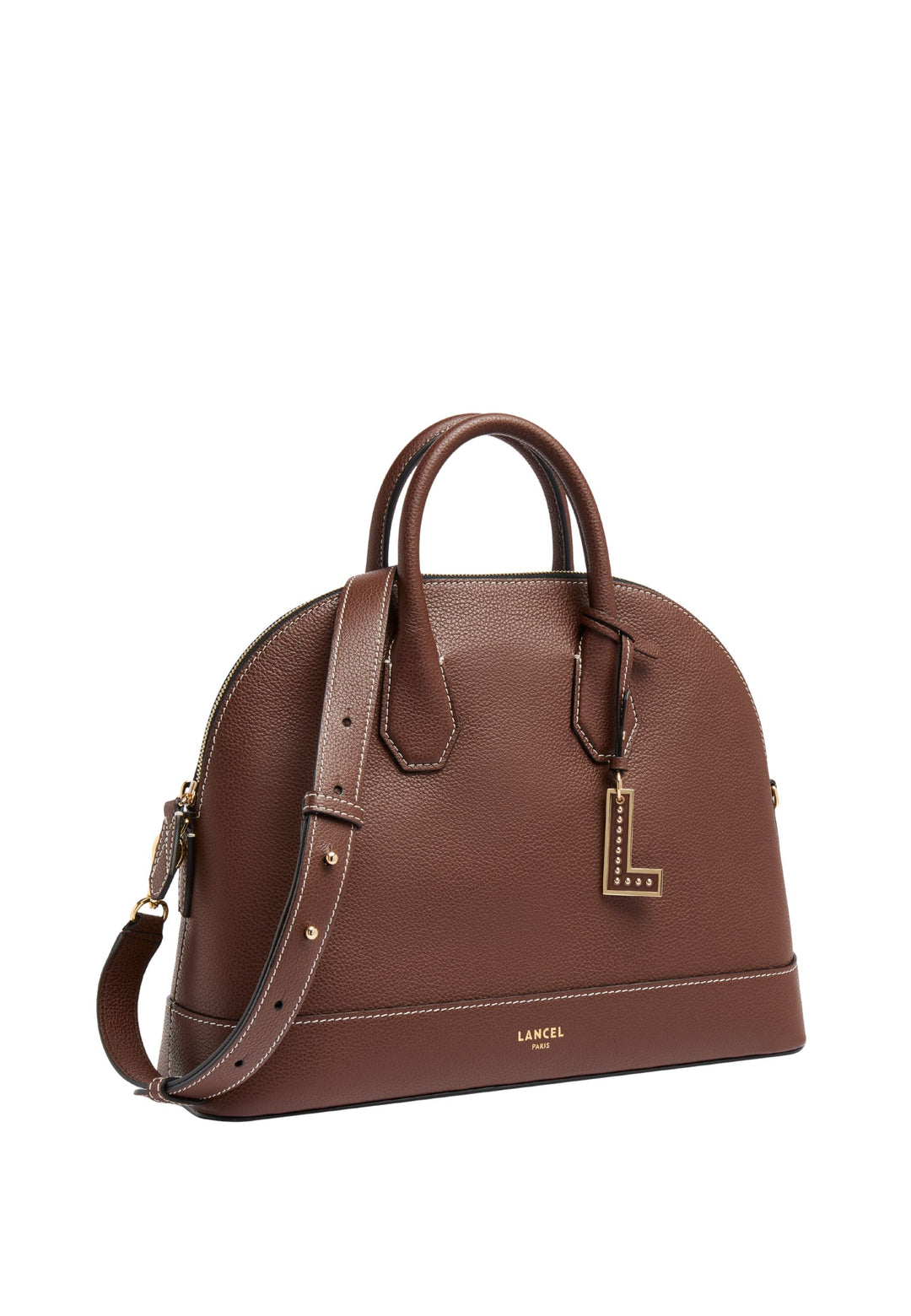 Borse a mano M Lancel Belleville Cocco Noce