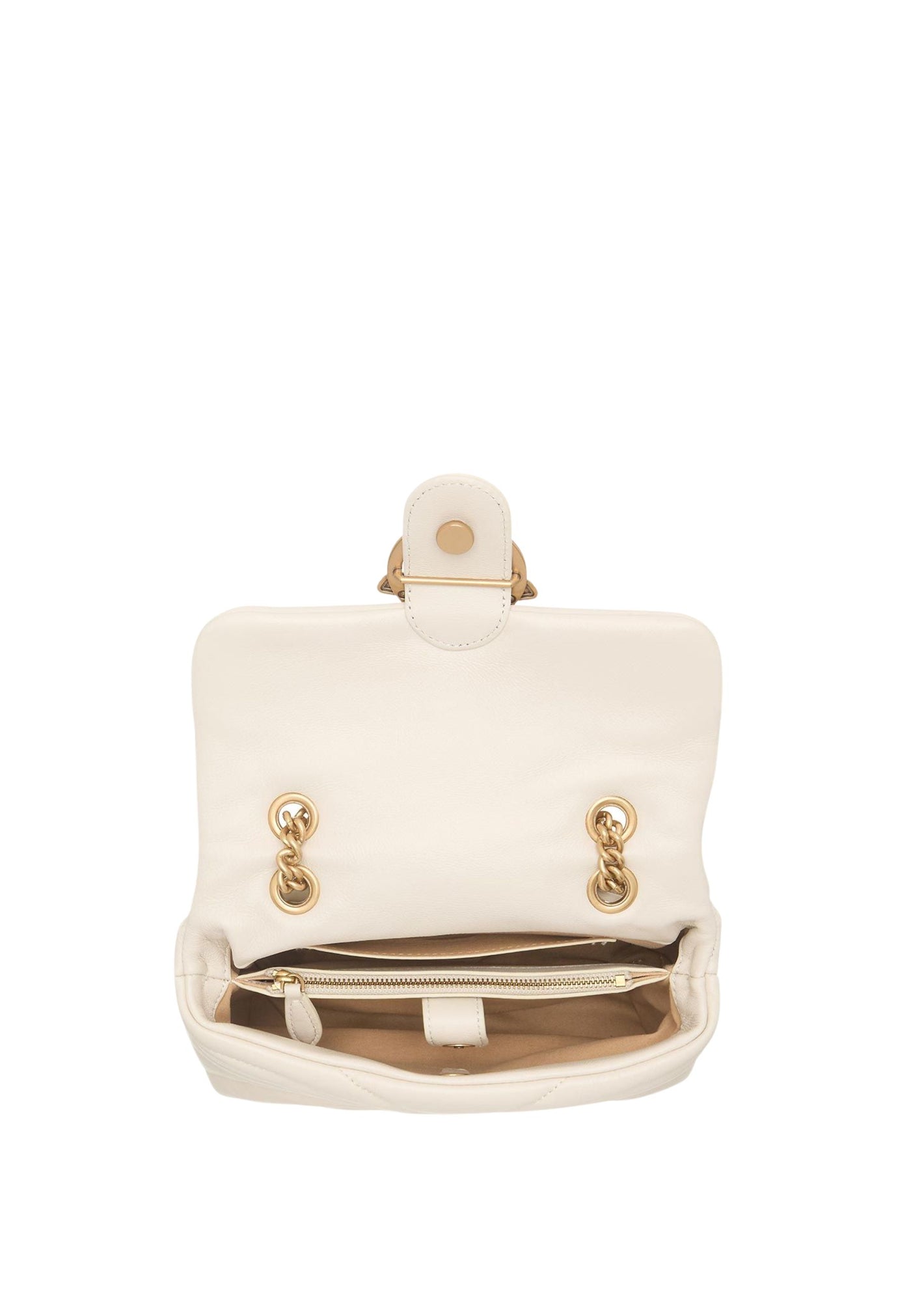 Pinko Sac Rabat Love Puff Mini Cl Sheep Nappa Blanc A1EXZ14Q