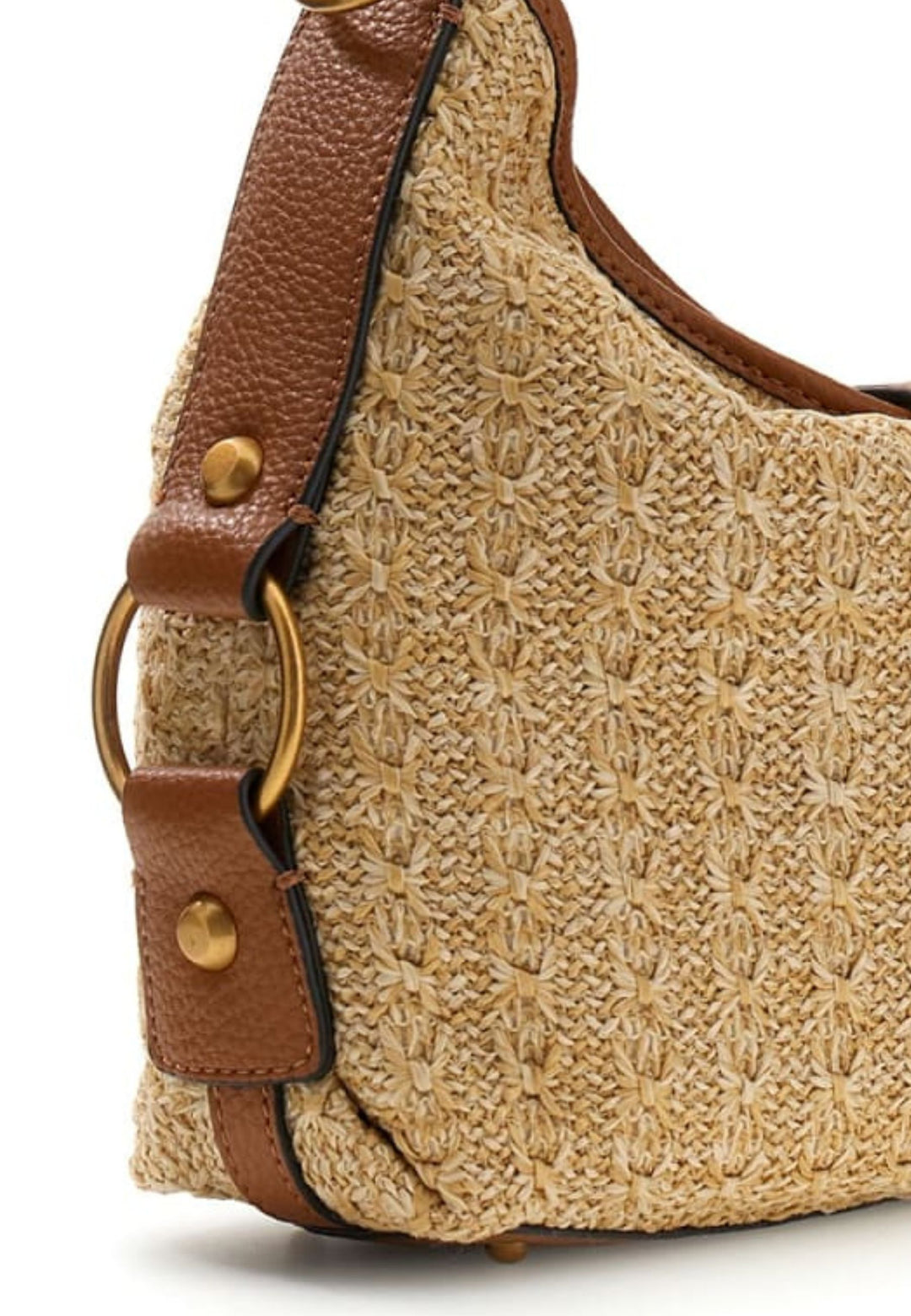 Guess Pochettes Zalina Flap Clutch Natural/Cognac