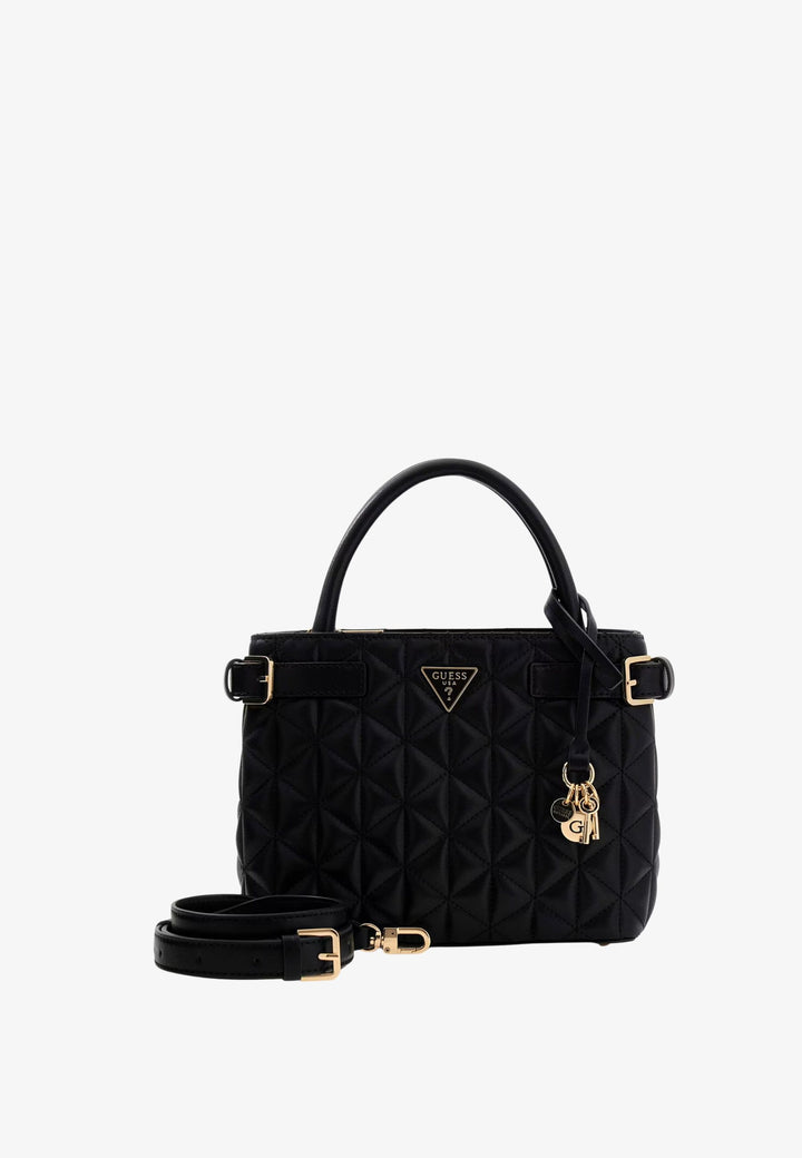 Guess Malas de mão Atabey Hobo Black QG988305