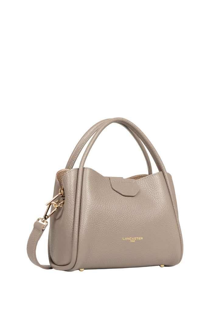 Lancaster Sac à main Aimantée S Ida Double 470-83 Galet - In - Or