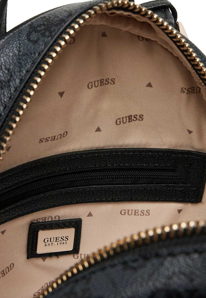 Guess Sac à dos Latte Logo Manhattan  Coal Logo SG711832