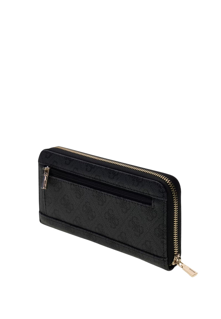 Guess Reisebrieftasche Laurel II Grand Kohle Logo