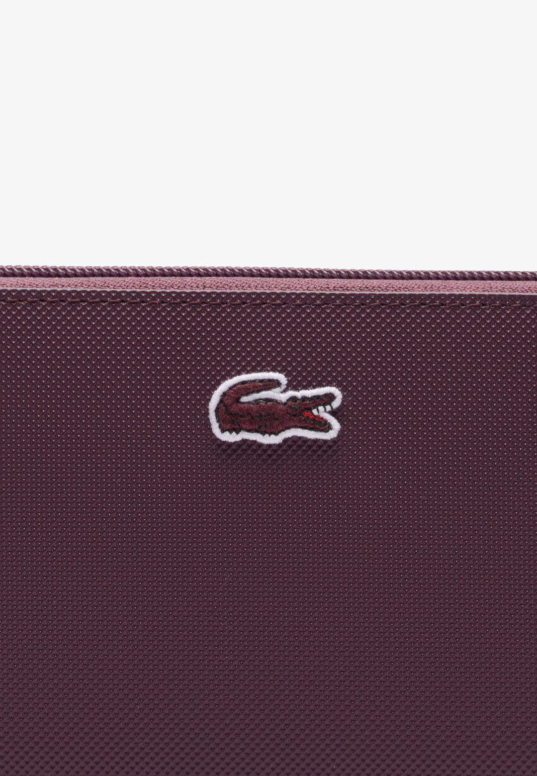 Grand portefeuille Lacoste zippé L.12.12 Concept NF2900PK Winetasting
