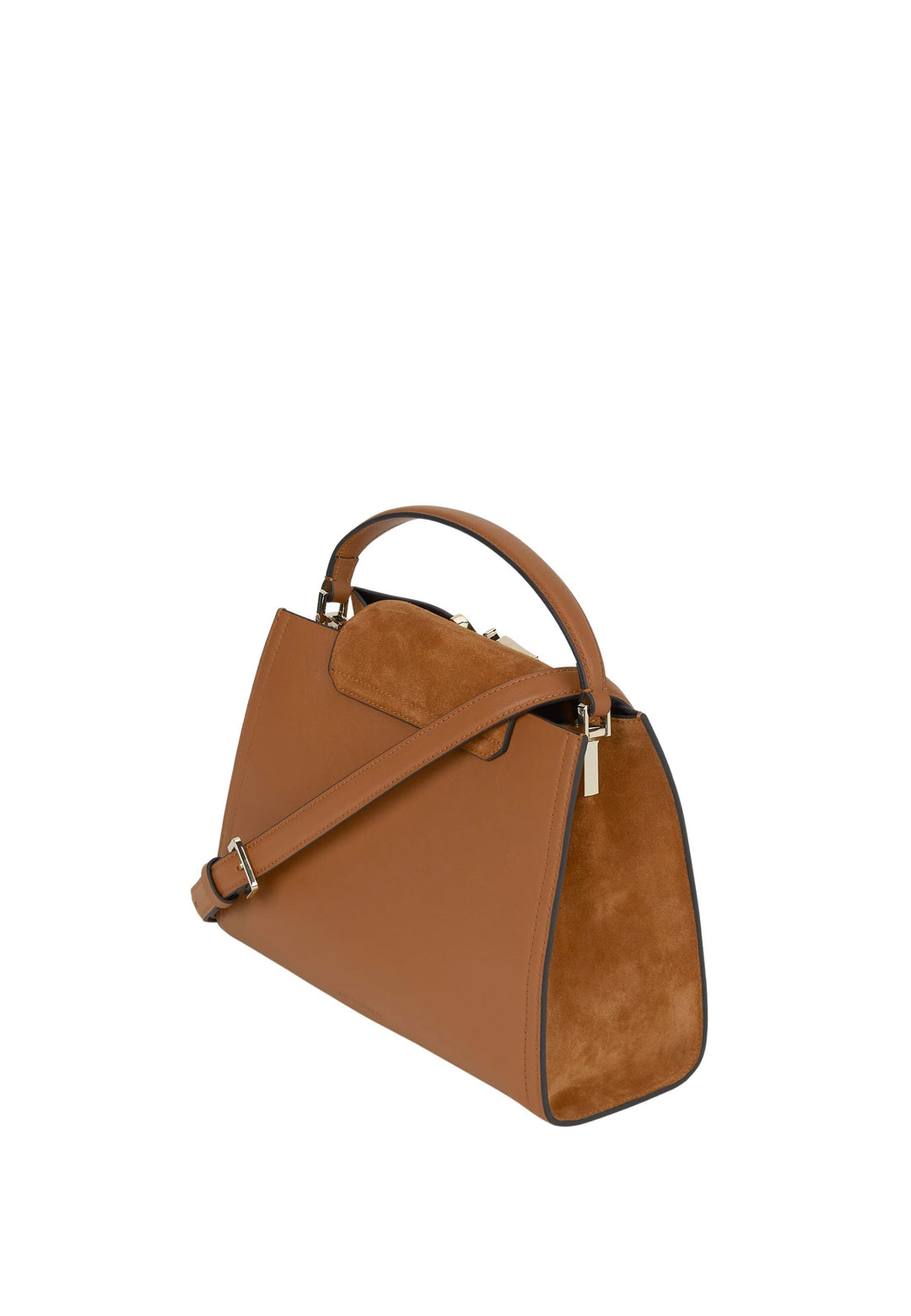 Sac à poignée supérieure Karl Lagerfeld B1W30061 K/Signature Tan Foncé