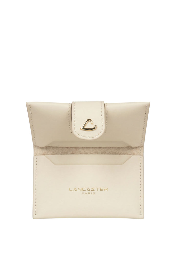Lancaster Porte-cartes Avec Pression Paris Philos 131-070 Ecru