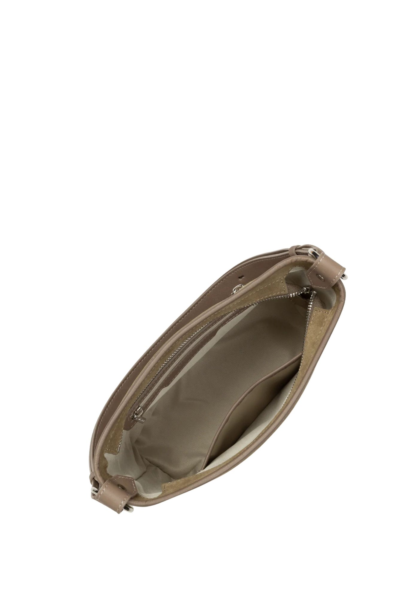 Lancaster Zippad hinkväska S Mocka 480-080 Sand