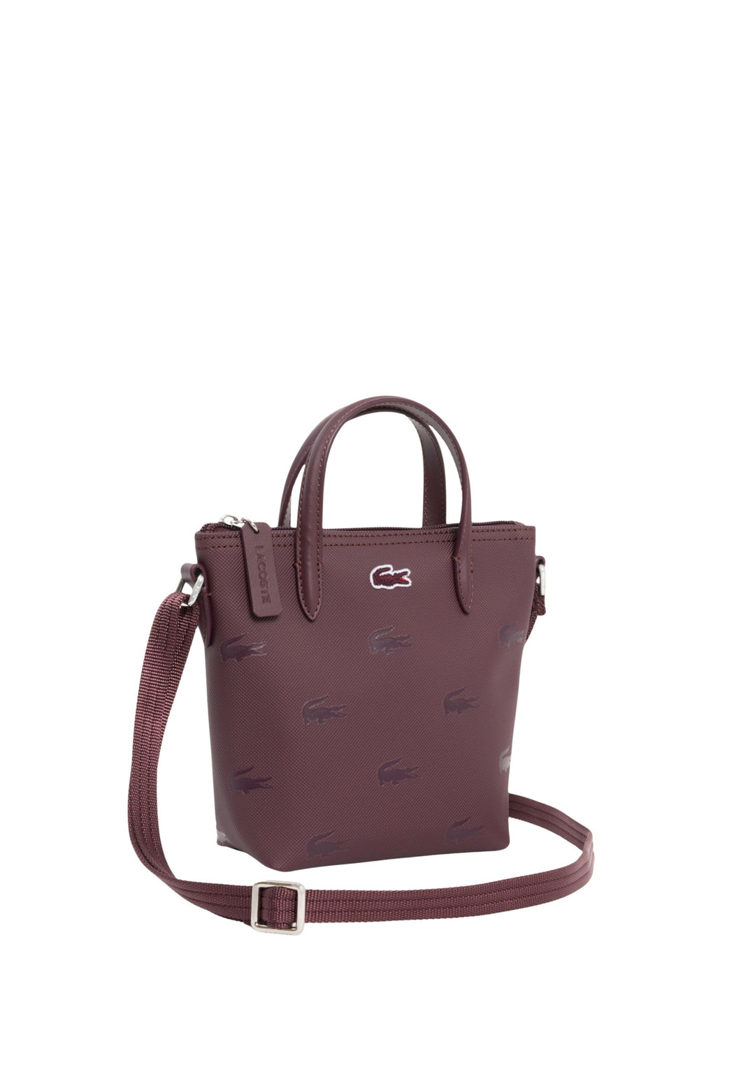Lacoste Kabelka L.12.12 Concept Bordeaux Oxalis