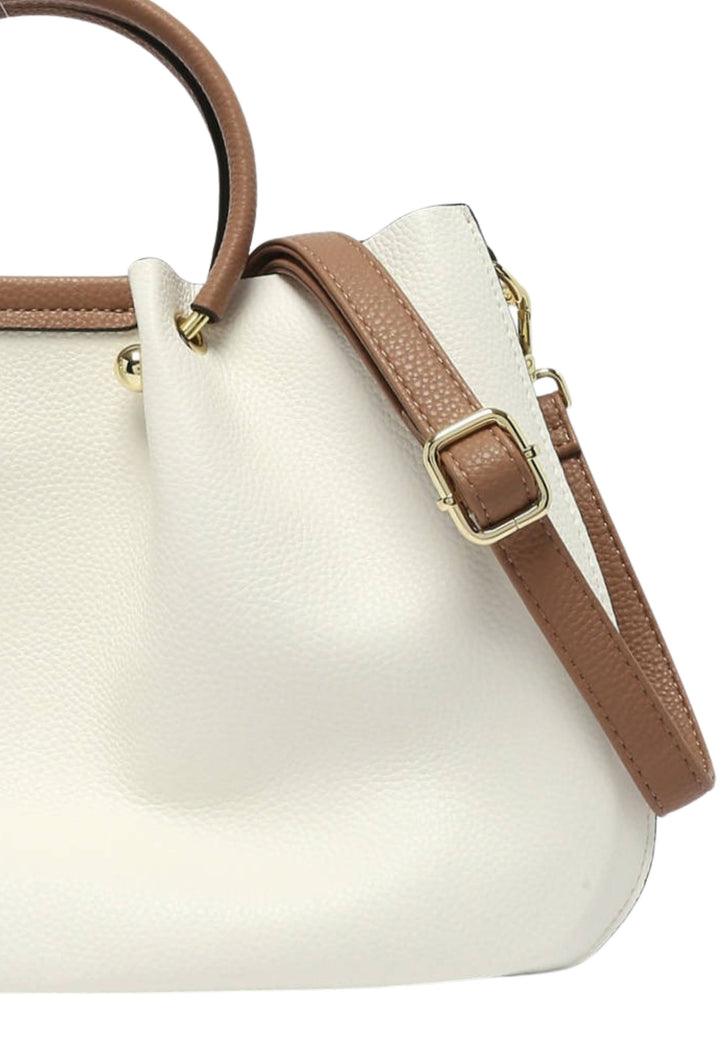 Handväska Ted Lapidus AU8924 Vit/Taupe