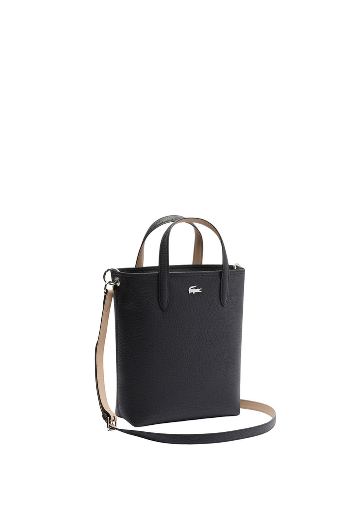 Lacoste Shoppingväska Anna NF4929AA Svart Krema
