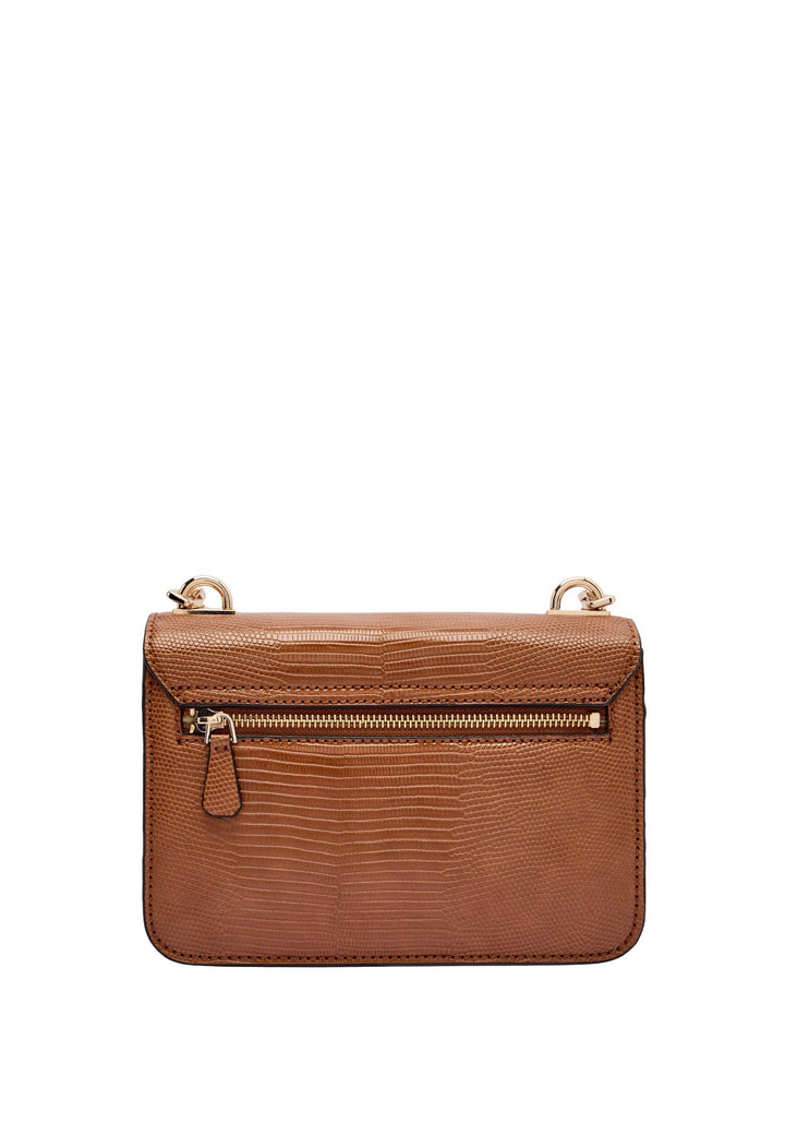 Guess Umhängentasch Anadela 3 Comp Satch Cognac KG962420