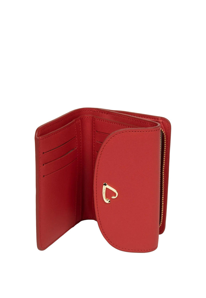 Lancaster Portefeuille dos à dos A rabat avec pression Paris Philos 131-071 Rouge