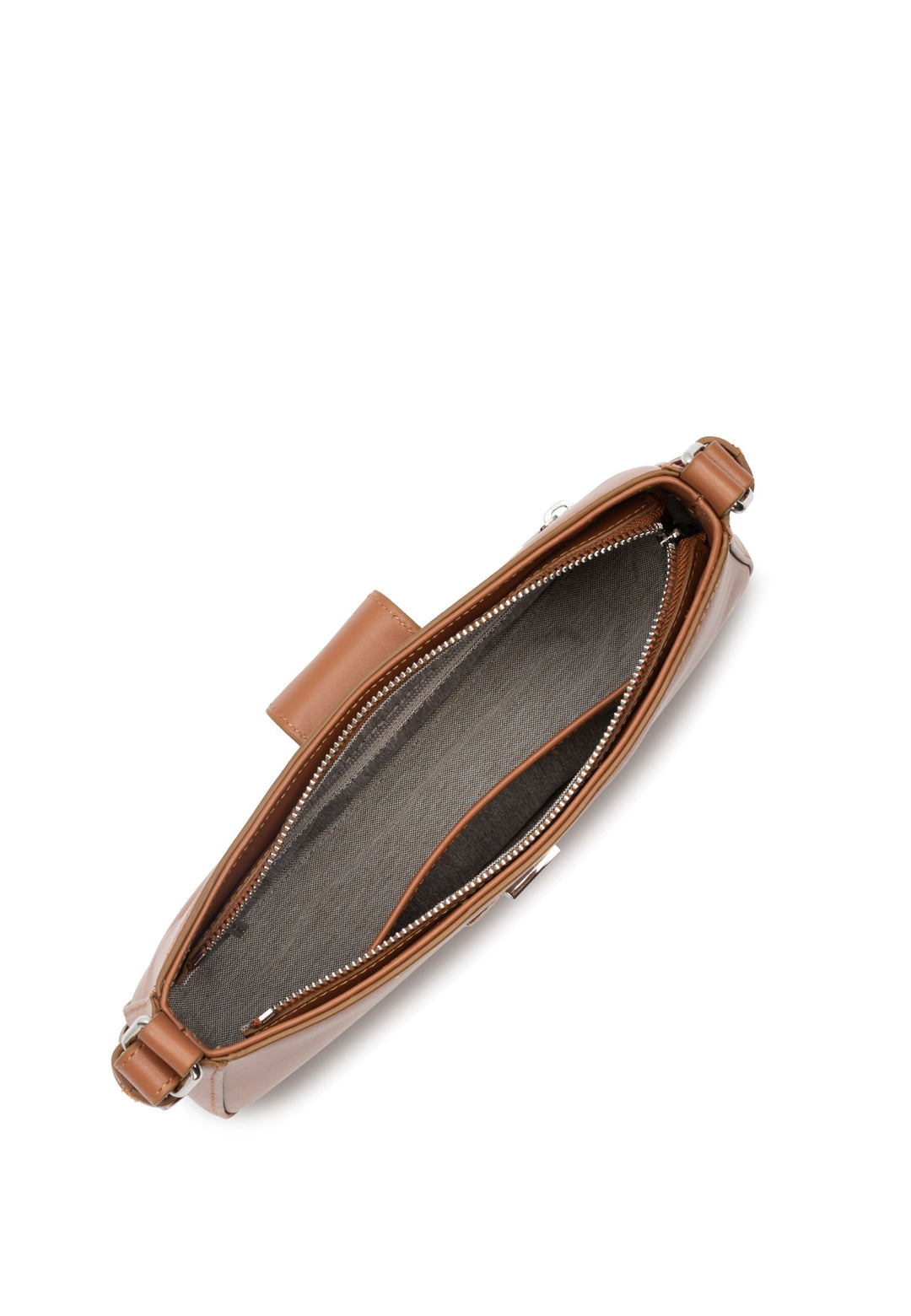 Lancaster Zipped Messenger Bag M Paris Ily 531-041 Camel